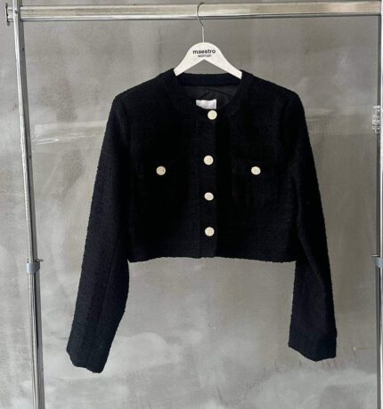 3643 C YAKA KIS CHANEL CEKET FUŞYA