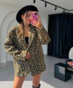 4050 CEPLİ PELUŞ KABAN KAHVE SİYAH