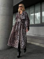 4026 DÖRT DÜĞMELİ TRENÇ KABAN KAHVE SİYAH