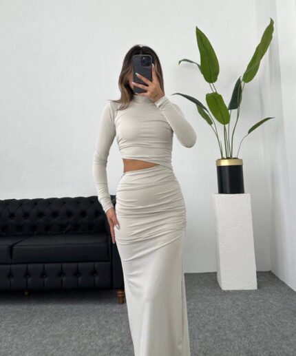 3704 İKİLİ SCUBA ELBİSE HAKİ