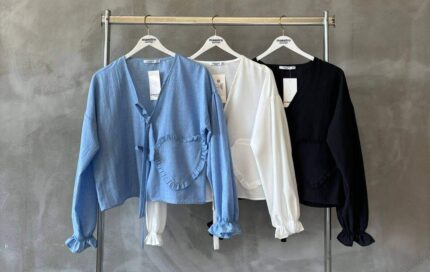 3904 KALPLİ GÖMLEK BEBE MAVİSİ