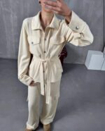 4017 KAŞKORSE ŞÖNİL TAKIM KREM