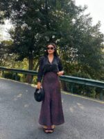 3716-2 LEOPAR DESENLİ Fİ SATEN ETEK MOR