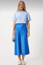 8112 MIDI BOY SATEN ETEK MAVİ