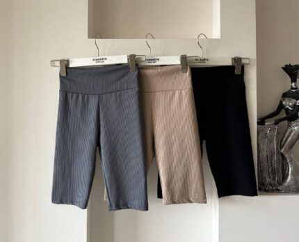 013 OYSHO ŞORT TAYT BEJ