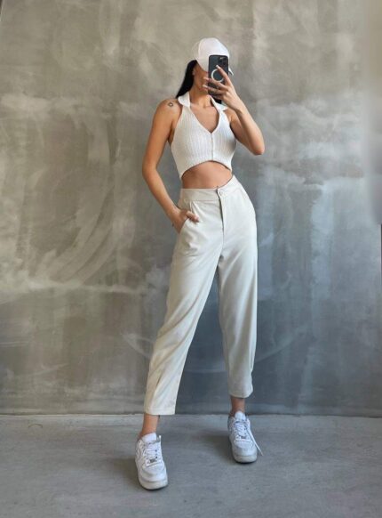 3834 PAÇASI PİLELİ PANTOLON HAKİ