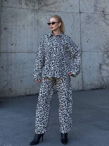 802 - 4053 PAMUK GABARDİN TAKIM EKRU