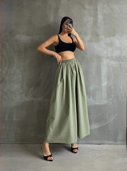 3910 PARAŞÜT ETEK GRİ