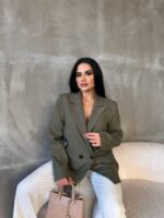 35001 POLİ VİSKON CEKET HAKİ