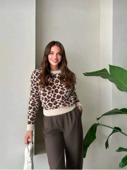 75209 SAKAL LEOPAR KAZAK TAŞ RENGİ