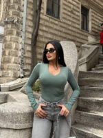 911 V YAKA DALGIÇ BLUZ HAKİ